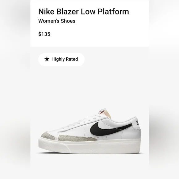 Nike blazer low platform - Picture 1 of 7